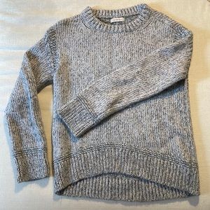 Calvin Klein women’s XS grey knit crewneck sweater